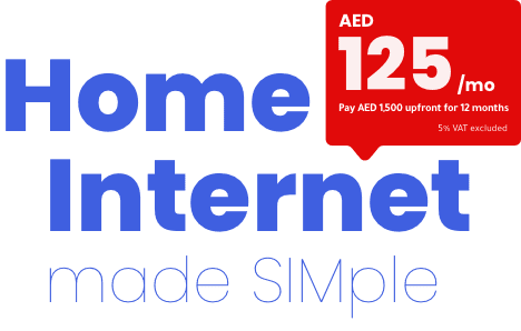 Home internet made simple